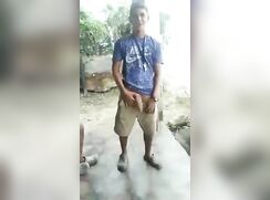 Young showing off